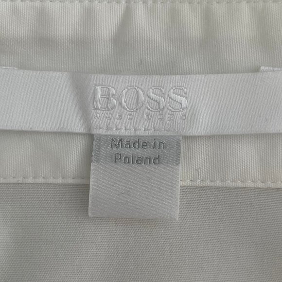 Hugo Boss White Button Down Shirt - Picture 10 of 13